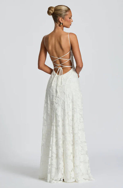 FRANCIS MAXI DRESS – IVORY